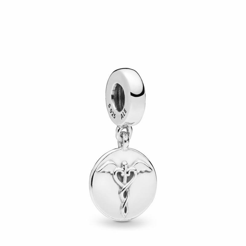 Pandora Dazzling Stethoscope Dangle Charm NZ, Sterling Silver (372961-RGS)